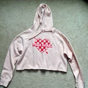 Pure Barre cropped hoodie